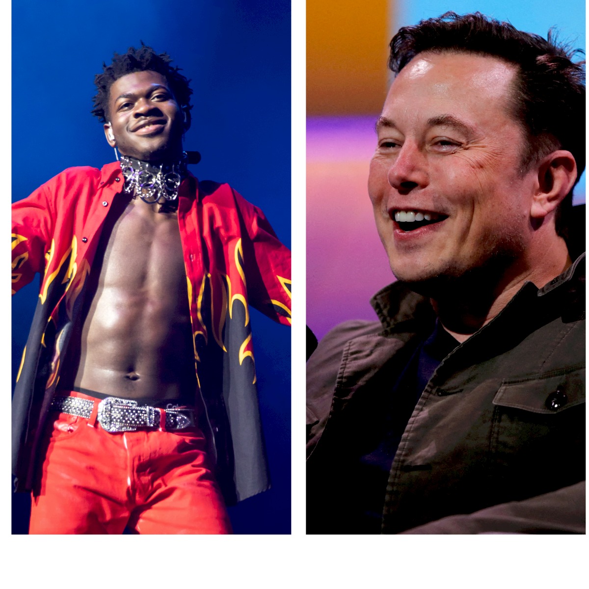 Threats from Lil Nas X to Elon Musk in relation to the Twitter Blue Check