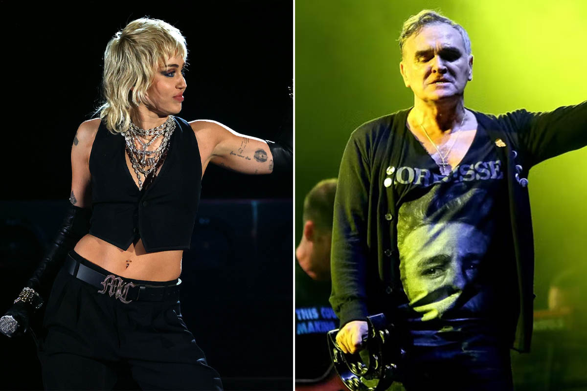 Miley Cyrus wants to be excluded from Morrissey's new album